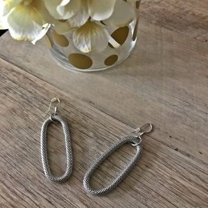❕❕Dangling Sterling Silver Mesh Earrings❕❕